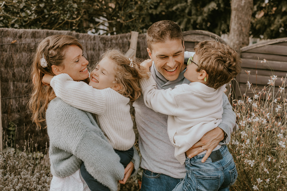 Anne-Sophie, Jonathan, Miguel et Maëlle